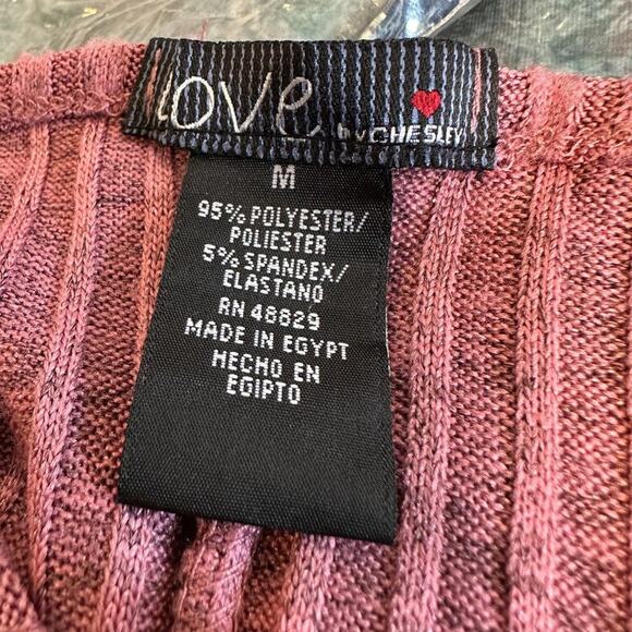 Love by Chesley Scoop Neck, Bell Sleeves Sweater - size M - Picture 11 of 11